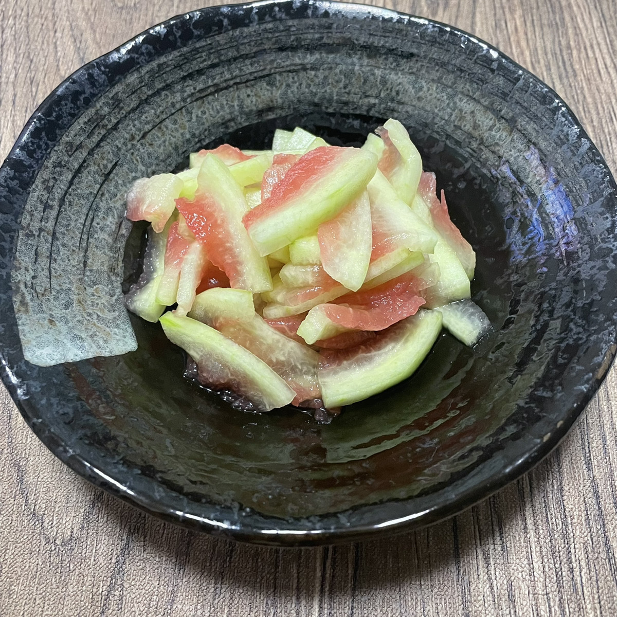 スイカと真桑瓜（マクワウリ）をいただきました♪